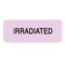Nevs Label, Irradiated 7/8" x 2-1/4" Lavender w/Black LBW-0016 - alternate 1